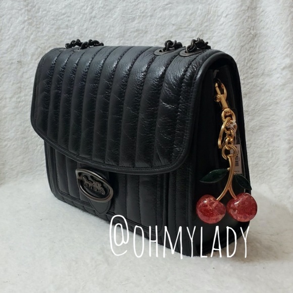 Coach 79242 Coach Melody Shoulder Bag With Quilting Coach Quilted